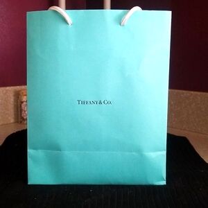 Real Tiffany & Co Shopping Bag